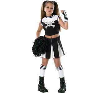 Bad rebel cheerleader girl costume
